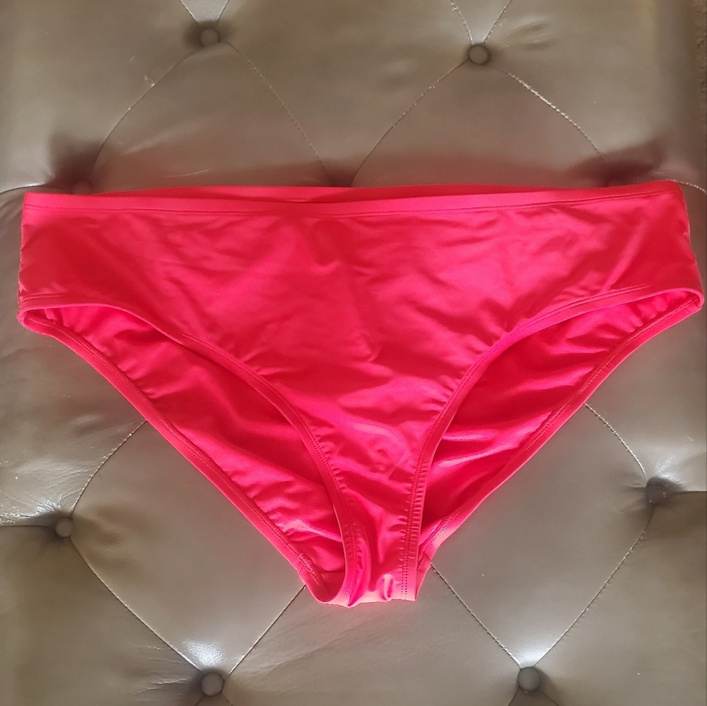 Wild Fable Womens Red Cherry Bikini Bottoms Size 2X (20-22)
